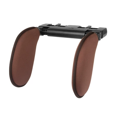 Headrest, car side sleeping pillow children's - a05-cloth-style-brown