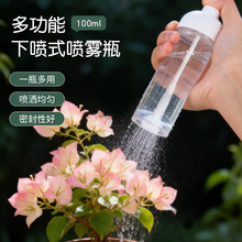 批发家用消毒园艺浇花喷雾壶 细雾喷瓶下喷式分装瓶100ml喷雾瓶