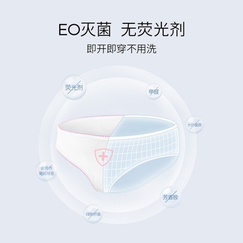 Zichu Disposable Underwear for Maternity, Postpartum, Pregnant Women, Confinement and Pregnancy, Large Size Pure Cotton Underwear, Women's Travel 4 Pack