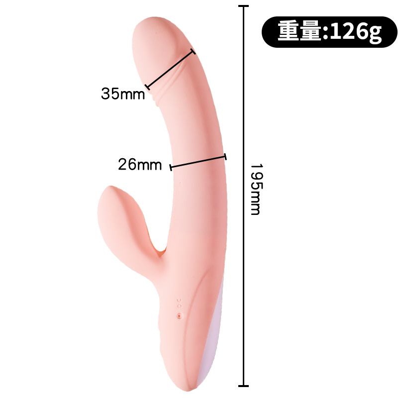 Jiuai productos adultos del sexo femenino aparato vibrador sexy masaje AV stick retráctil chupar Dispositivo de masturbación femenina