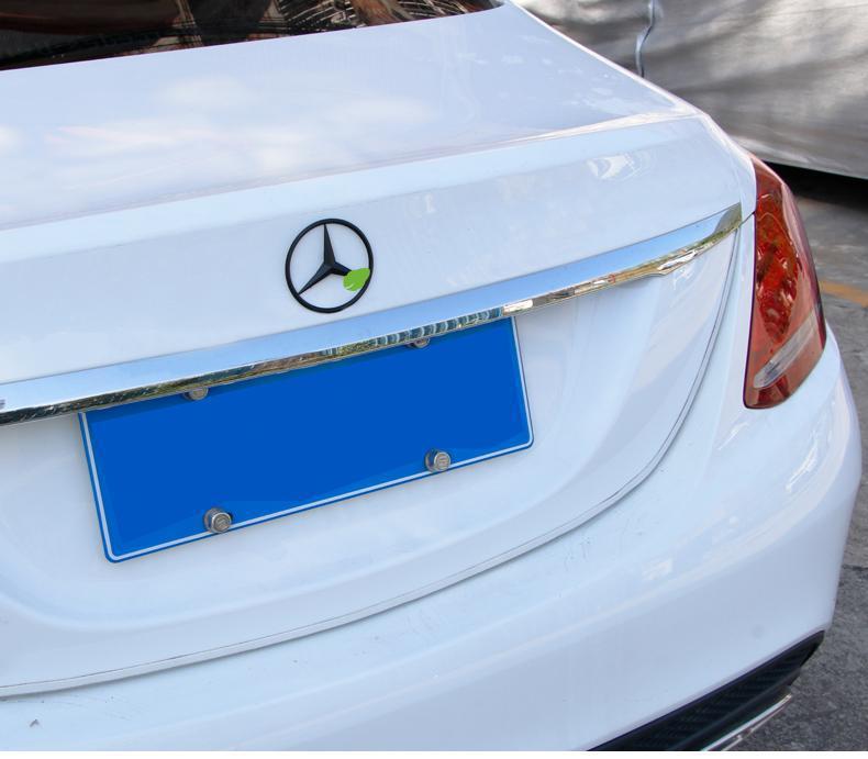 Mercedes-Benz C-Class, E-Class, A-Class, GLC, CLA, GLA – modified rear trunk emblems, rear trunk star emblems, trunk emblems, Mercedes-Benz emblems