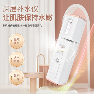 Nano Spray Hydrator Face Beauty Cold Spray Portable Mini Handheld Rechargeable Face Steam Humidifier