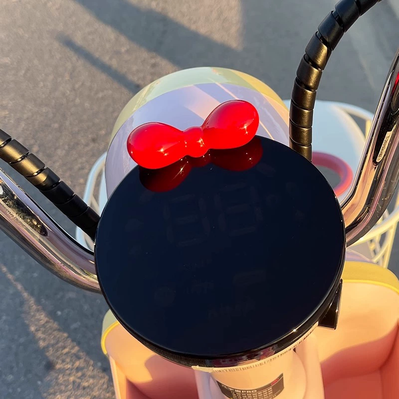 Приборная панель электромобиля декоративный бант украшение аккумуляторная батарея мотоцикл дисплей Yadi Aimattai гаджет женский