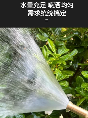 Suitable for High-Pressure Car Wash Water: High pressure car wash water gun