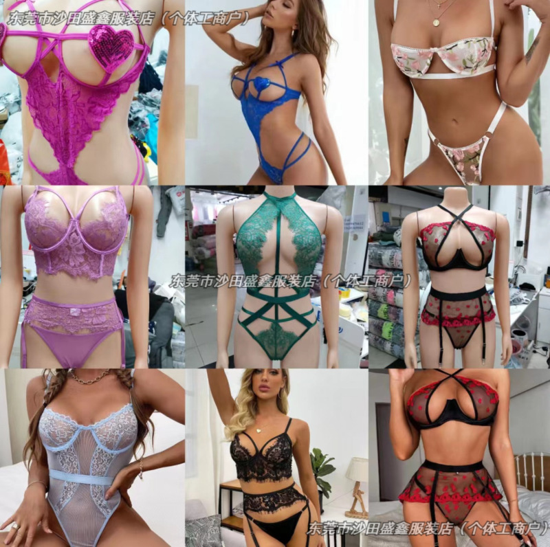 Foreign Trade Surplus Women's One-Piece Inventory Sexy See-Through Lingerie Set Wholesale Assorted Styles Passion Foreign Trade Surplus Women's One-Piece Inventory Sexy See-Through Lingerie Set Wholesale Assorted Styles Passion