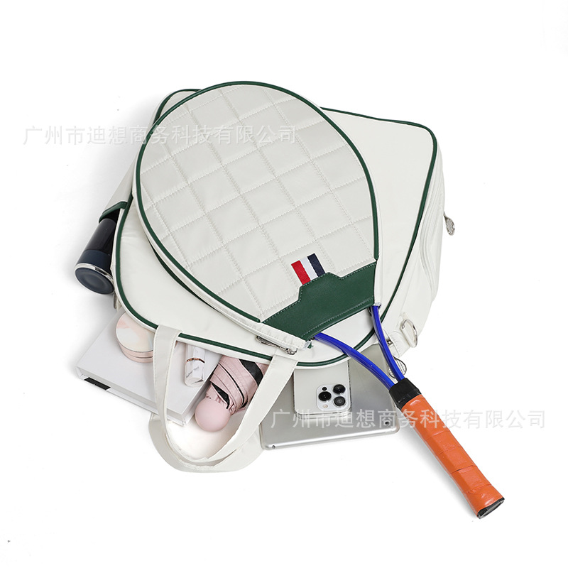 Bolsa de tenis, bolsa de mano, bolsa de pelota de gran capacidad, bolsa de bádminton femenina de alto valor facial. image 4
