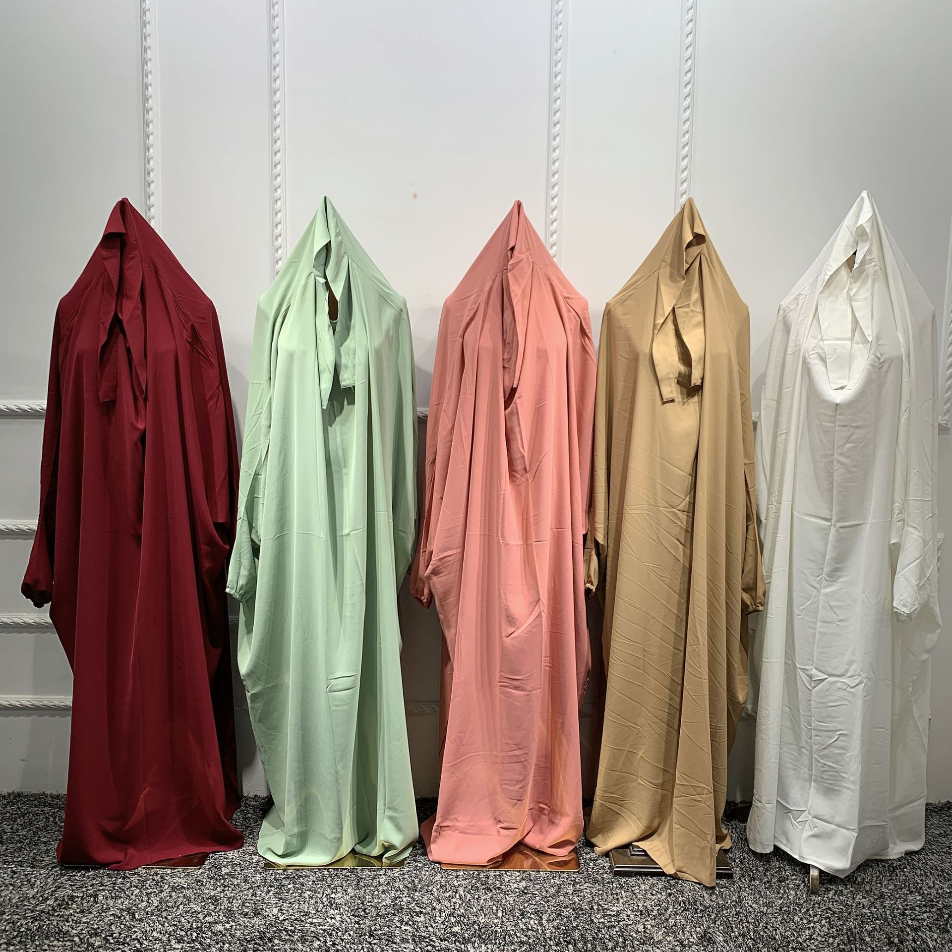 2022Loriya AliExpress Amazon Europa no Oriente Medio Dubai Turquía más tamaño vestido LR390