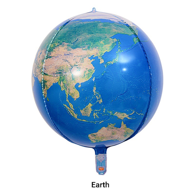 22 pulgadas planeta globo 4D bola espacio universo tema Sistema Solar planeta serie película de aluminio decoración diseño escena