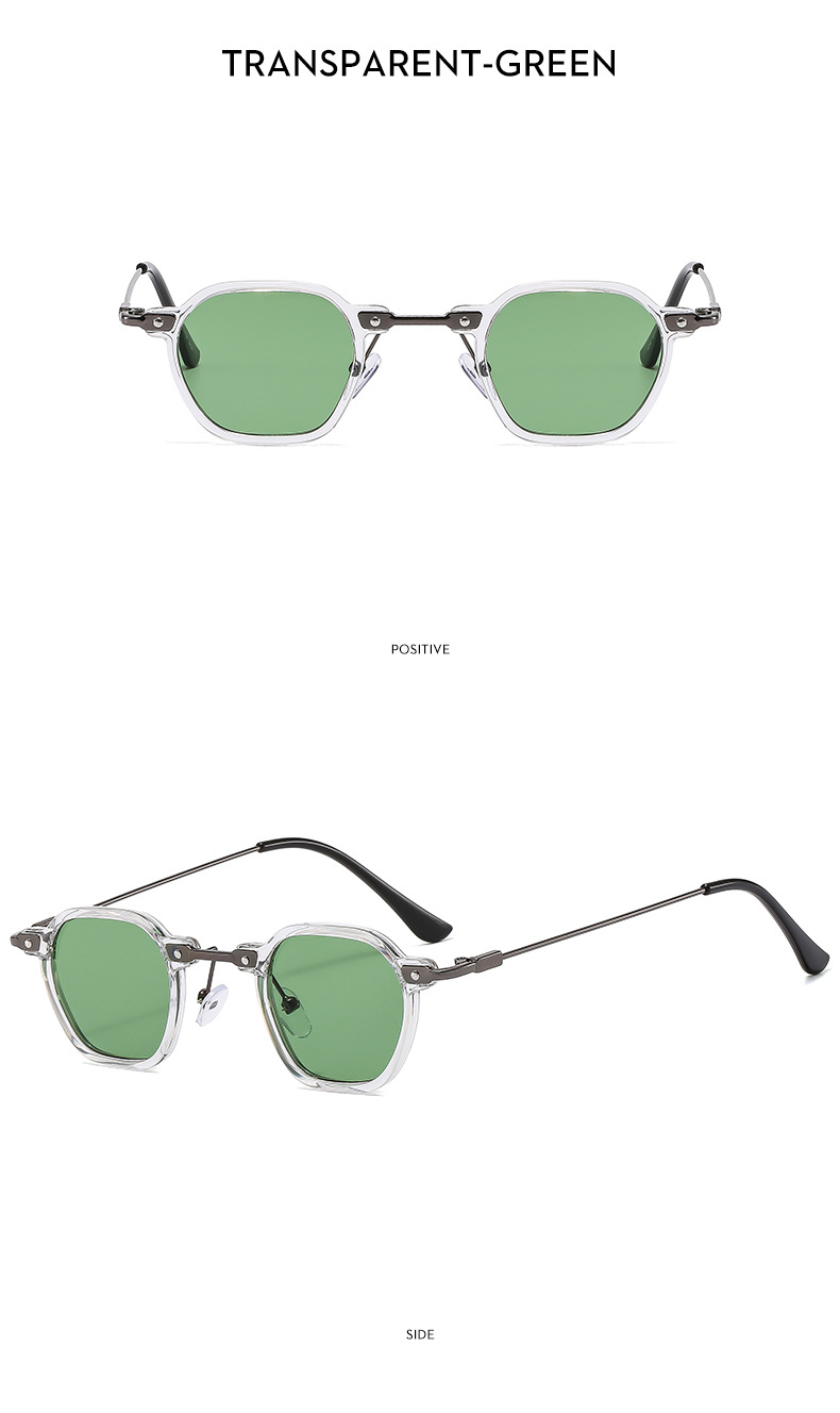 Square Hip-hop Sunglasses For Cycling Men Artistic Small Frame_voghion.com