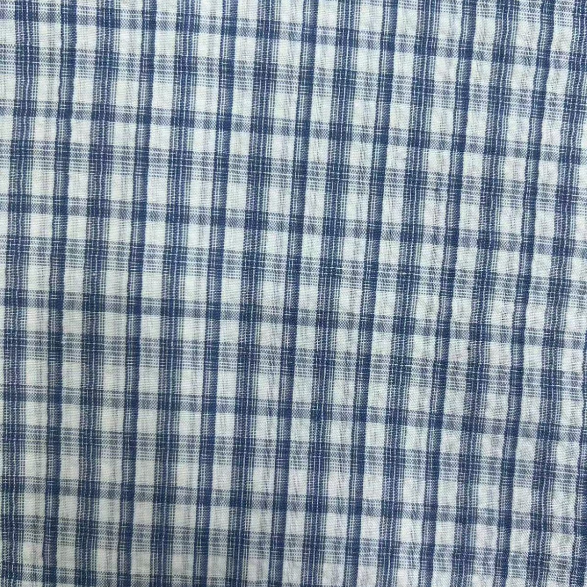 现货直销春夏全棉格子面料 休闲女装连衣裙童装衬衫套装格子布料