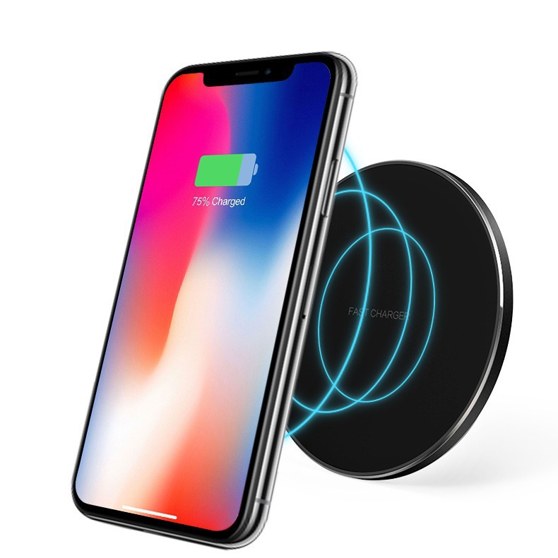 Transfronterizo Q21 para Apple Samsung Cargador inalámbrico de teléfono móvil universal 15W Cargador inalámbrico de escritorio Carga rápida