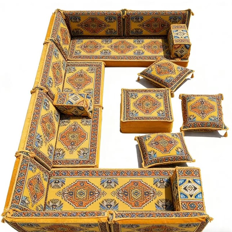 Yoga Sofa Set Living Room Floor Sofa Set Balcony Courtyard Pure Sponge Fabric Sofa Yoga Sofa Set Living Room Floor Sofa Set Balcony Courtyard Pure Sponge Fabric Sofa