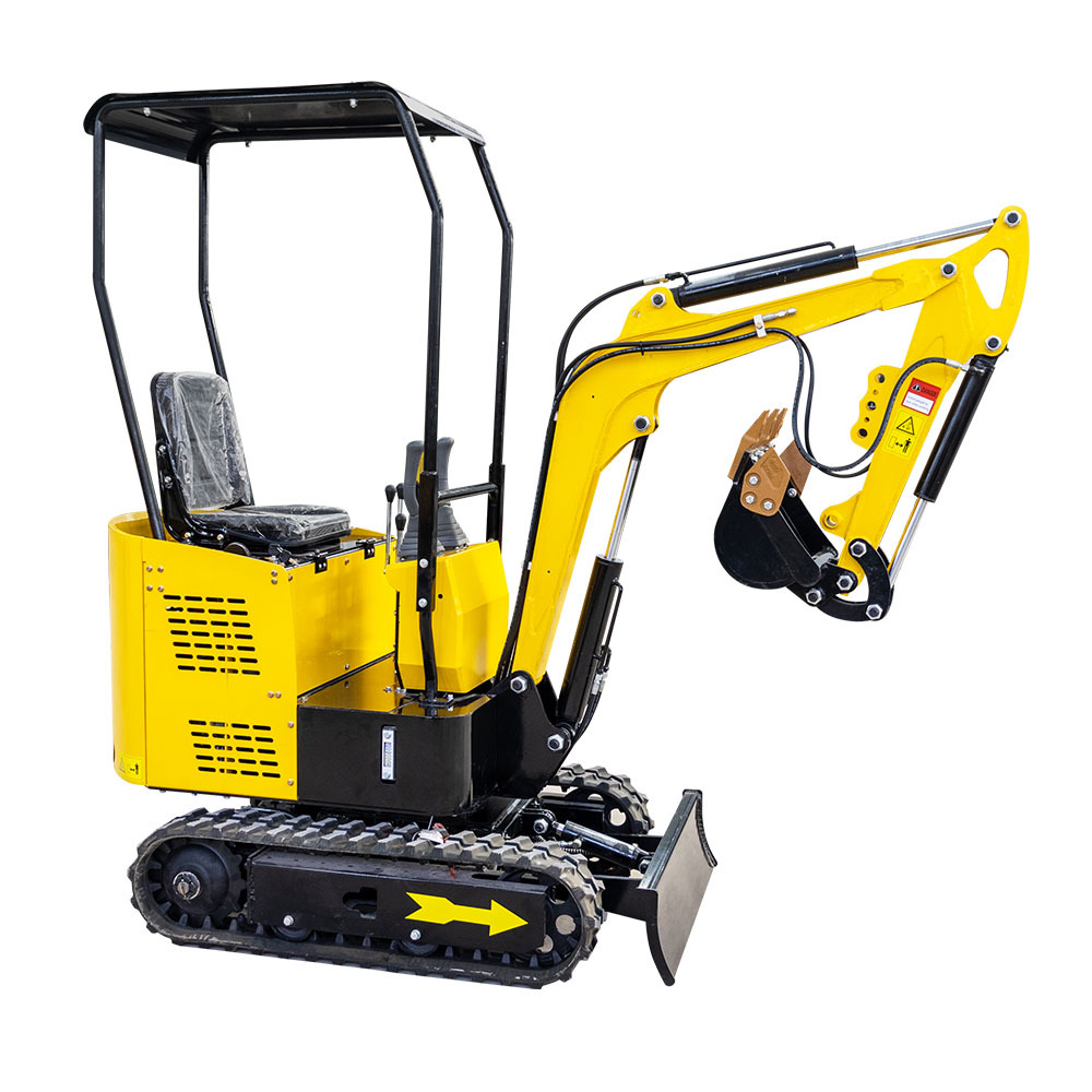 Exportación de Brasil 1.2 toneladas 1.8 toneladas mini excavadora agrícola pluma medición pendular excavadora multifuncional de construcción doméstica
