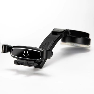 S51 Waterfall Suction Cup Car Phone Holder Hanging Suction Cup Phone Holder Dashboard Navigation Gravity Retractable Rack (Car phone holder) - black-s51-waterfall-suction-cup