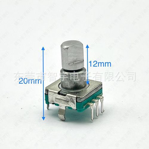 【厂家直销】EC11编码器 螺纹梅花柄小家电音响增量开关编码器