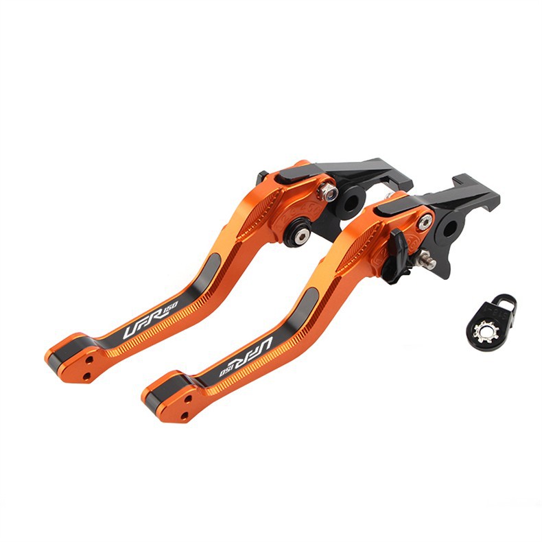 Suitable for Haojue Ufr150 Modified with Parking Function Brake Horn 5D Handle Pull Rod Ufr150 Accessories