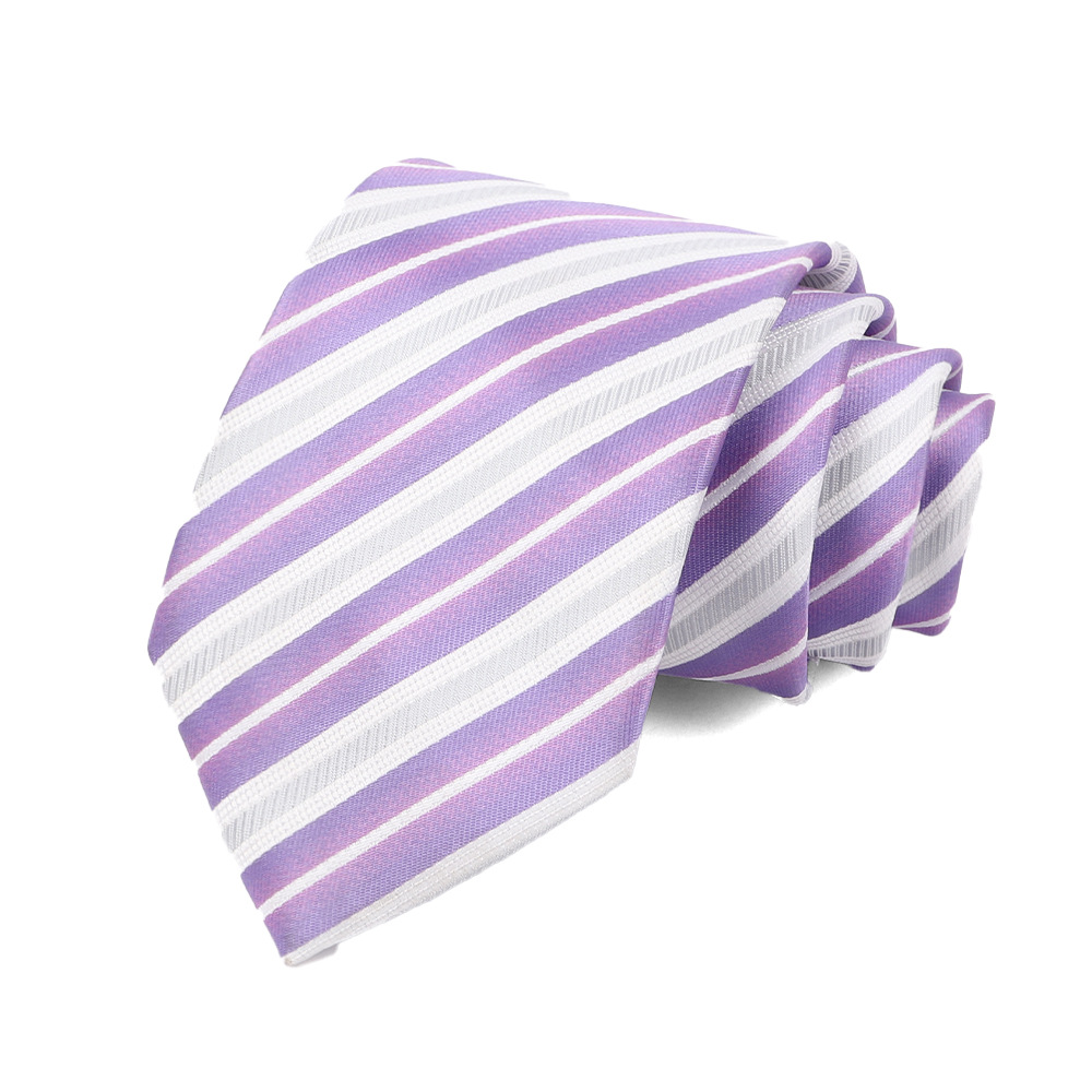 Corbata de hombre 8cm para hombre, bordado jacquard de alta calidad para hombre, corbata de negocios, corbata de seda de poliéster, fábrica al por mayor