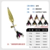 Propeller model (big head fly)-gold