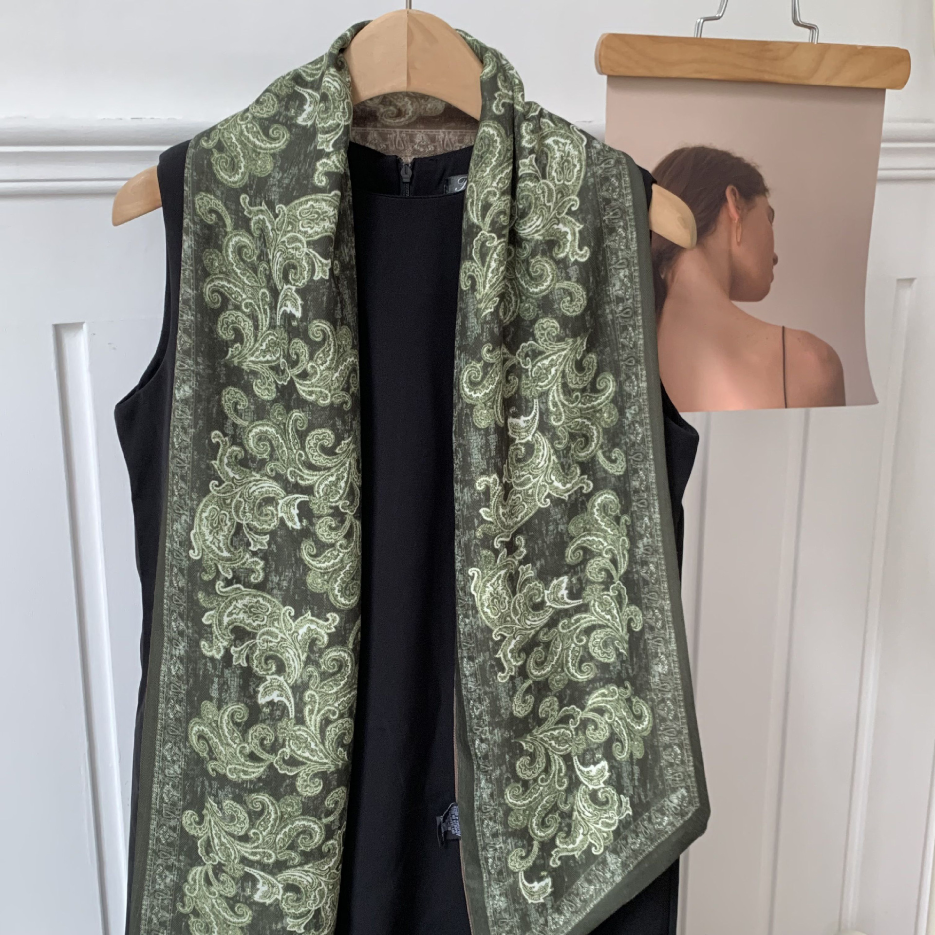 Pañuelo de seda sentido de alta calidad primavera y verano nuevo sentido de la atmósfera coreana bufanda decorativa de todo fósforo protector solar pañuelo para el cabello cinturón de moda