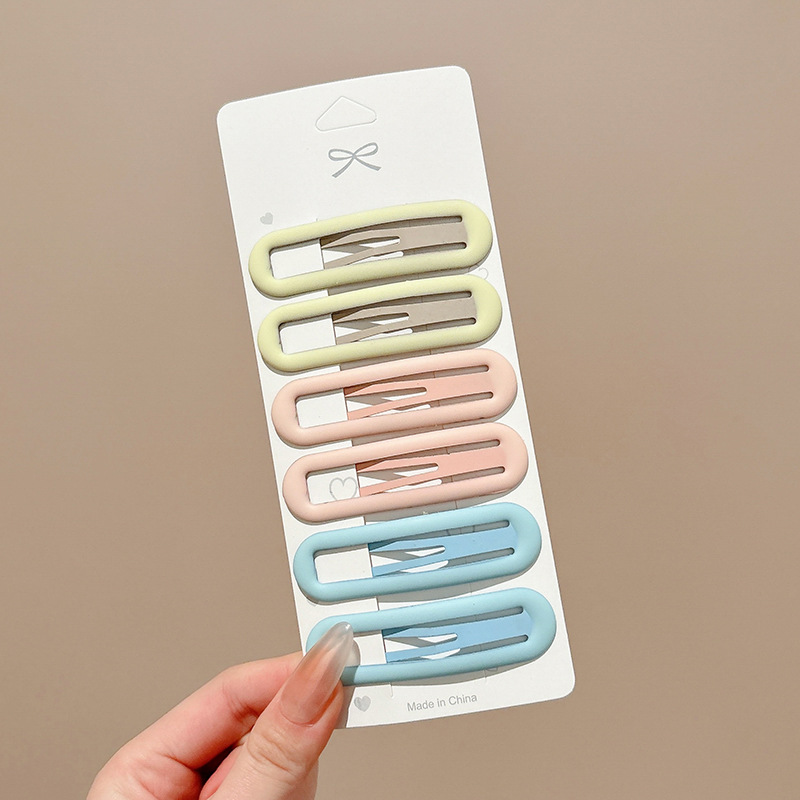 Pin de cabello de dopamina para mujeres lindas pinzas de cabello de peluquería bb pinzas de cabello 2025 nuevo estilo premium pinzas de cabello laterales