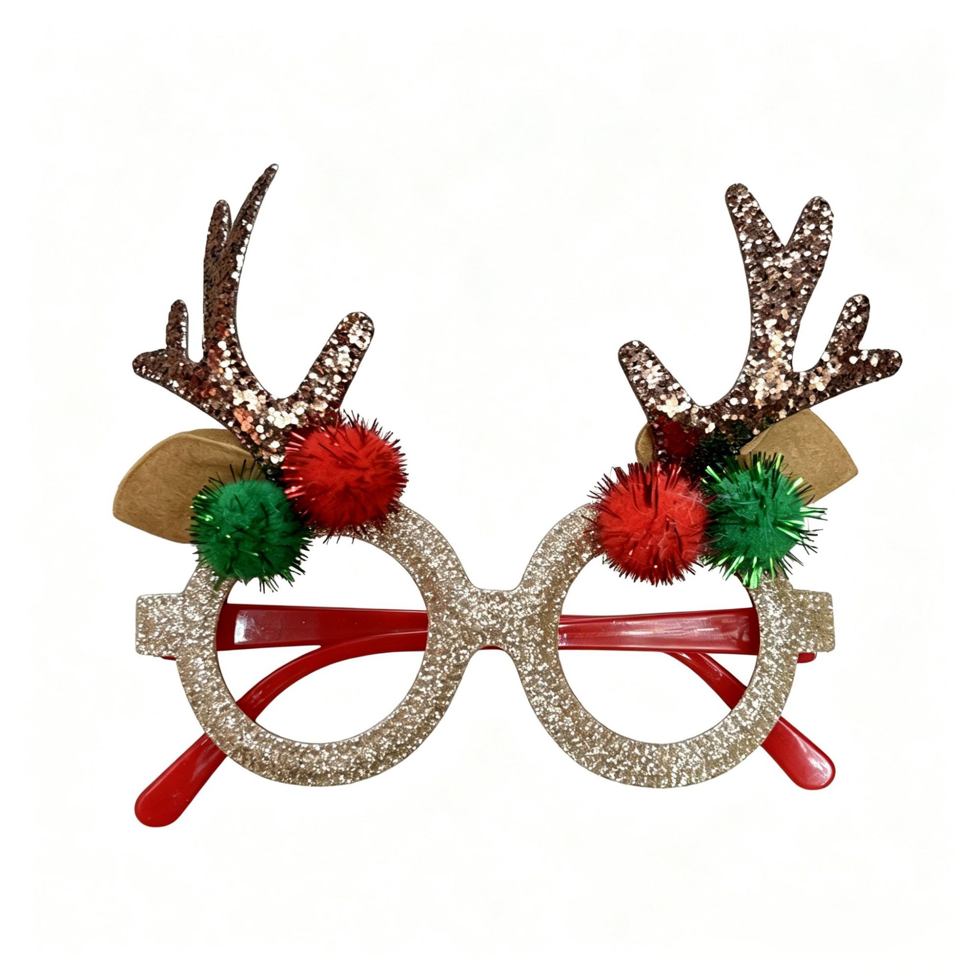 Nueva Navidad diadema gafas marco Halloween Día de San Valentín gafas de Santa Claus gafas Fiesta de Navidad