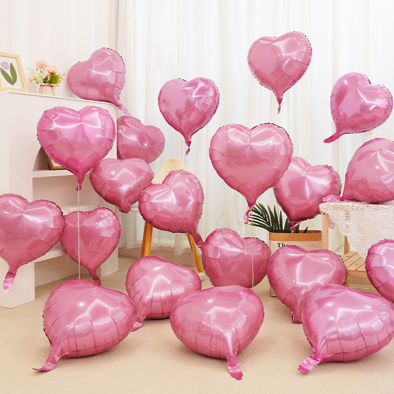 Corazón rosa 18 pulgadas