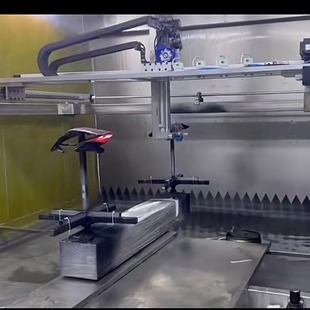 Car Accessories Spray Plastic Line Car Accessories Spraying Line Automation Spray Reciprocating Machine Spraying