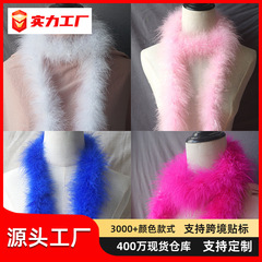 暗号化された厚い全絨毛条七面鳥の毛条髪飾りdiyクリスマス装飾舞台演出服装補助材料