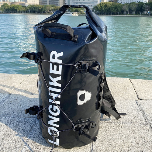 Outdoor waterproof backpack 30L river fishing multi-functional mountaineering cycling caving swimming diving fitness backpack