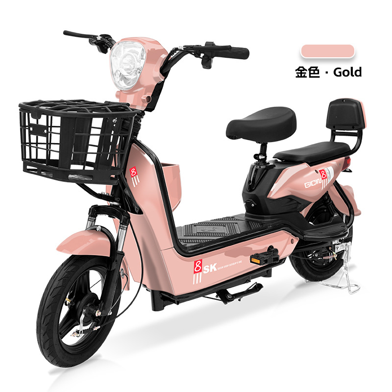 Fabricante transfronterizo de vehículos eléctricos de dos ruedas Golden Eagle suministra bicicleta eléctrica de dos ruedas para adultos de 48V con batería de litio.