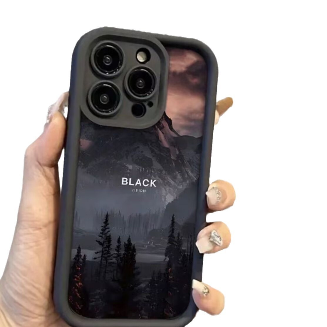 Funda para teléfono iphone16pro para Europa y América 11 Apple 15 anti-caída 14pro personalidad 13promax nuevo 12