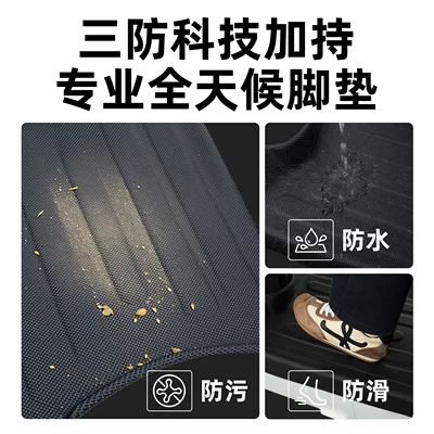 mat modification and decorative accessories — Electric vehicle foot mat
