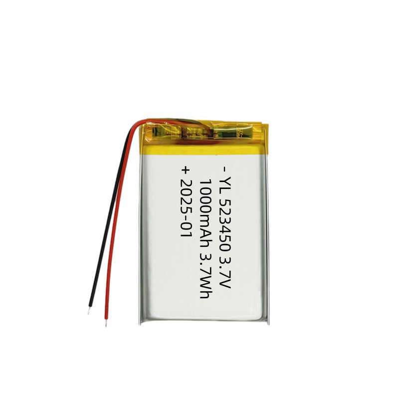 523450/1000mAh 배터리(보호 보드 콘센트 포함)