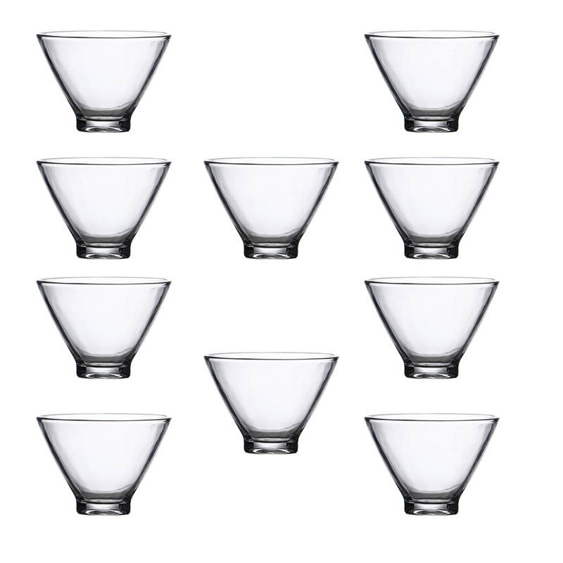 Taza de té de vidrio de estilo japonés taza de té pequeña taza de cristal transparente taza de té de Kung Fu taza de té del hogar taza de té pequeña