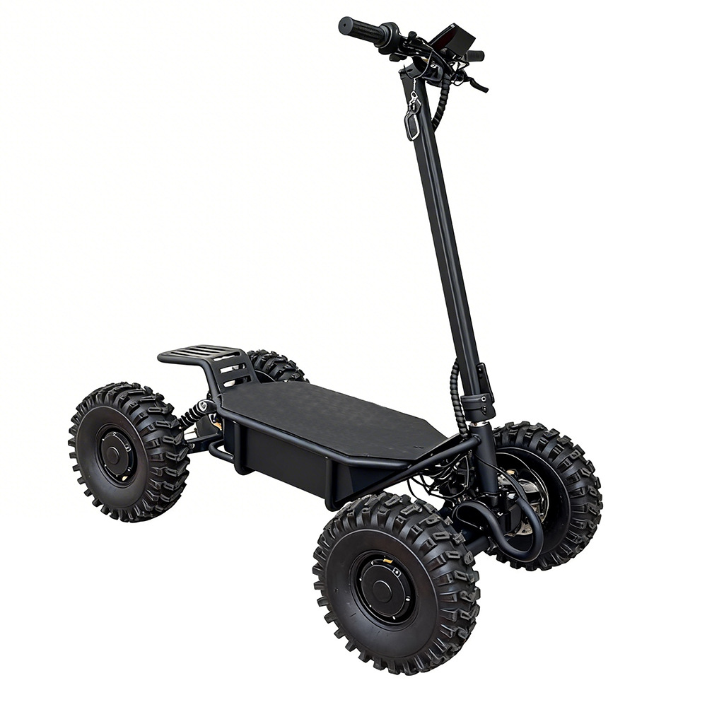 15inch Four-Wheel Drive Electric All-Terrain Vehicle, Off-Road Vehicle, Beach Vehicle, Four-Wheel Scooter, High Power, Long Range, Foldable