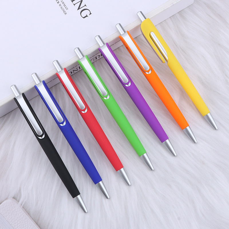 新创意按动圆珠笔促销广告笔礼品宣传笔可印LOGO工厂直销量大优惠