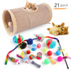 Toy, plush set, pet, 21 pieces, cat, Amazon