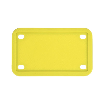 Modified Car Supplies, License plate holder/license plate holder - yellow