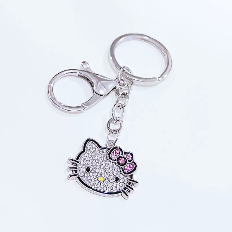 Hello kitty, ремешок, кошелек, ретро милый подвес, брелок, 2 карат