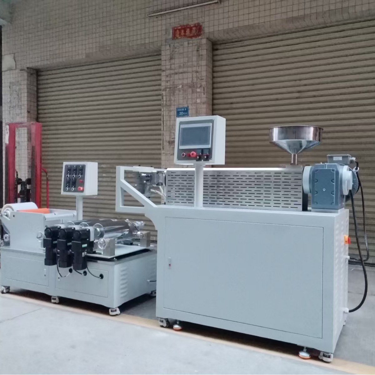 实验室高分子可降解流延膜 片材挤出机产品优化配方开发 众诚技术