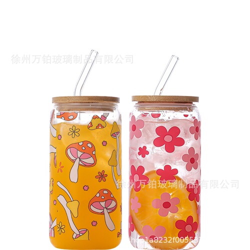 High borosilicate glass cups, cola cups, milk cups, coffee cups, cold drinking cups, beer cups, Mason jars, juice cups