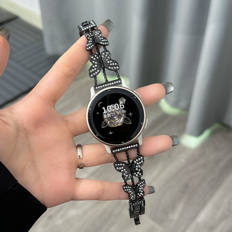 For Jiaming Watch Garmin Butterfly Forerunner Diamond Venu2/3 Chain active5 Wristband For Jiaming Watch Garmin Butterfly Forerunner Diamond Venu2/3 Chain active5 Wristband