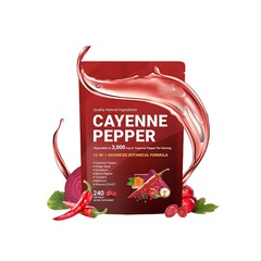 跨境现货 维生素D3+K2胶囊CAYENNE PEPPER辣椒胶囊240粒 源头直销
