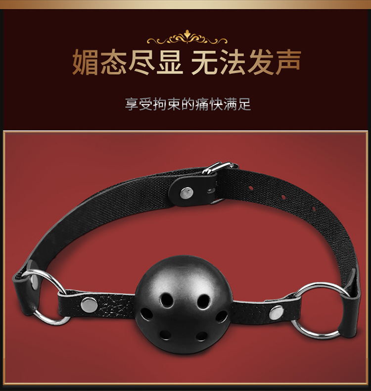 12-Piece Bondage Kit with Handcuffs, Nipple Clamps and Mouth Ball — detail image 26