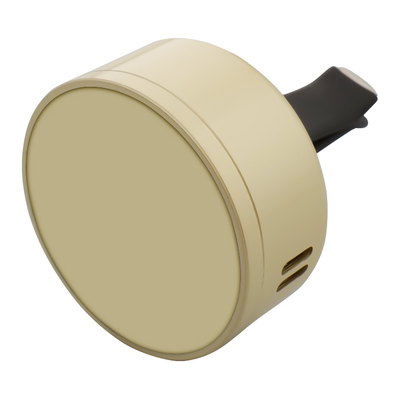 Difusor de fragancia de alta gama para coche con clip de ventilación, con logotipo personalizable, decoración magnética para eliminar olores en el coche.