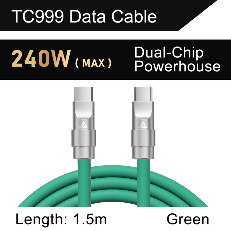 QKZ TC999 typec データケーブル 240W スーパーフラッシュ充電高速充電ケーブル Huawei Apple Xiaomi Android に適しています|undefined