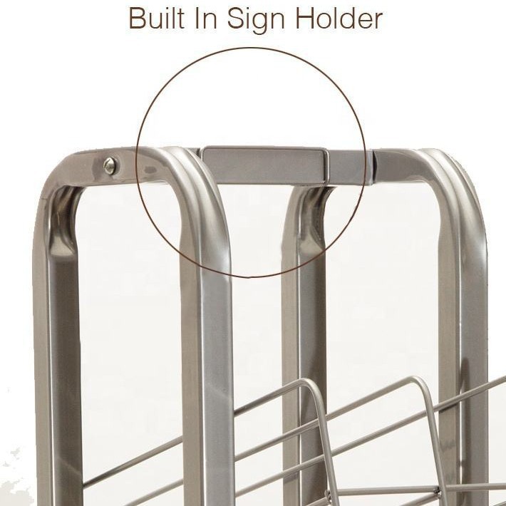 商超食品展示架啤酒饮料展示架便利店零食展示架来图来样