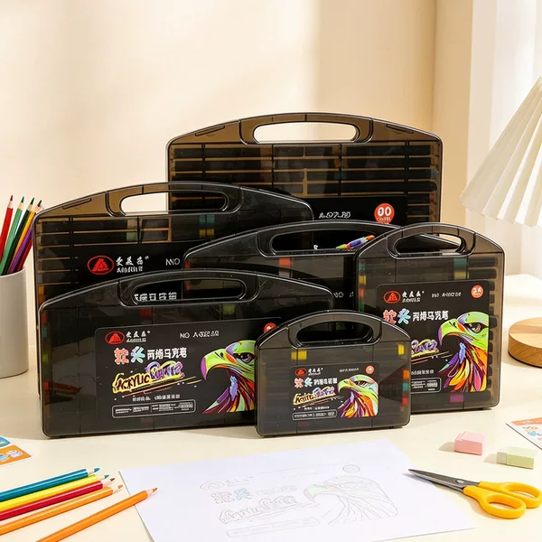 Soft-tip acrylic markers, quick-drying, non-blurring, children's watercolor pens, special art drawing markers for elementary school students