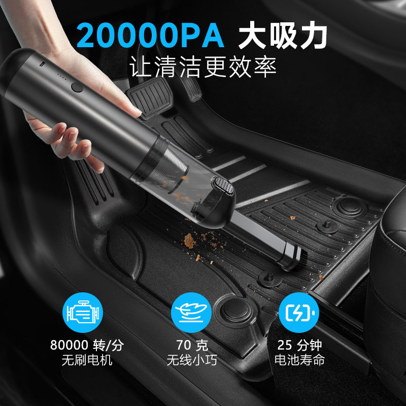 国境を越えた新しい大吸引掃除機屋外家庭用ワイヤレスハンドヘルド掃除機ブラシレス強力な車の掃除機|undefined