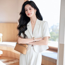 JY6511酒店经理工作服女夏季新款职业套装珠宝店美容院前台工作服